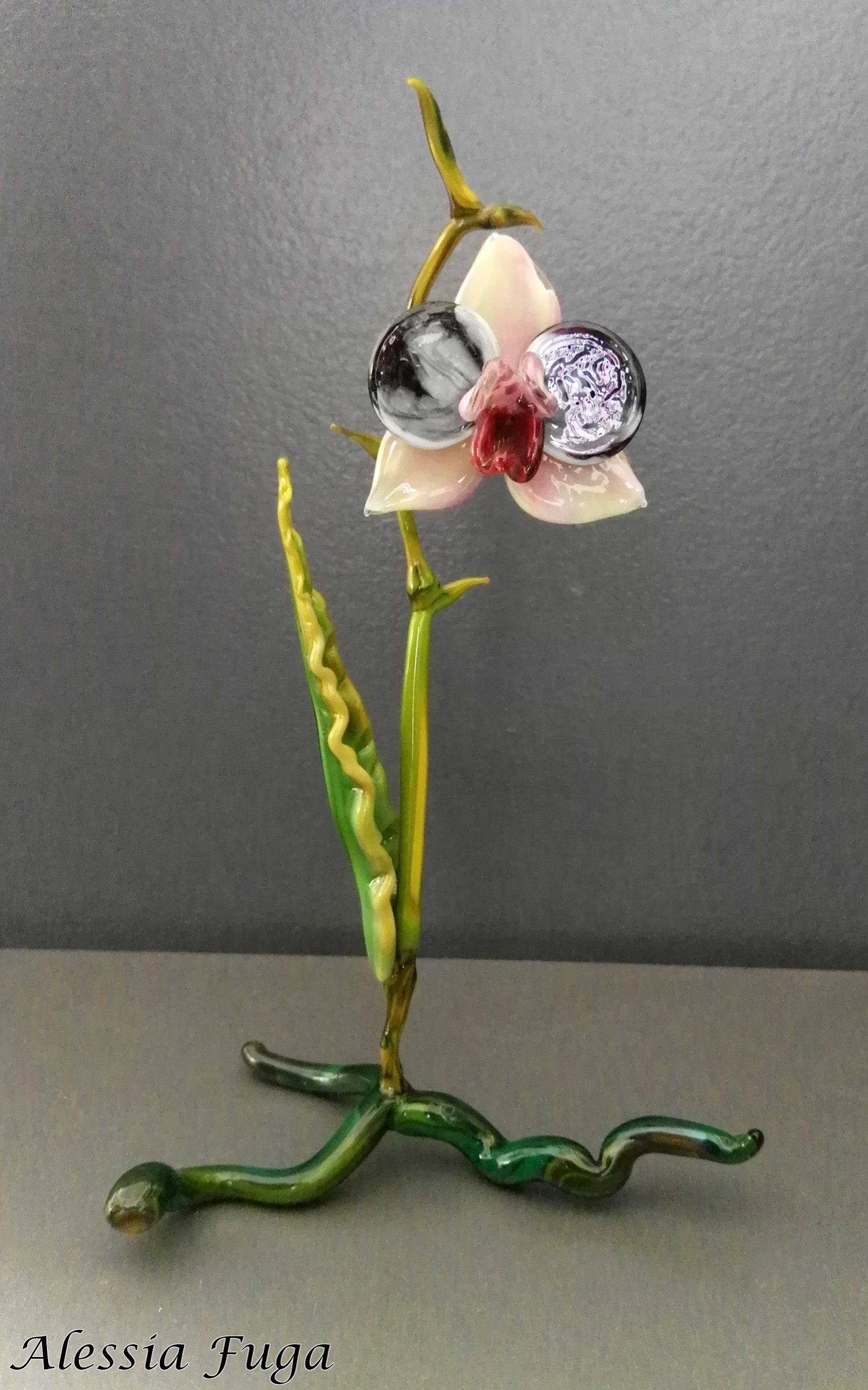 Orchid sculpture - Alessia Fuga