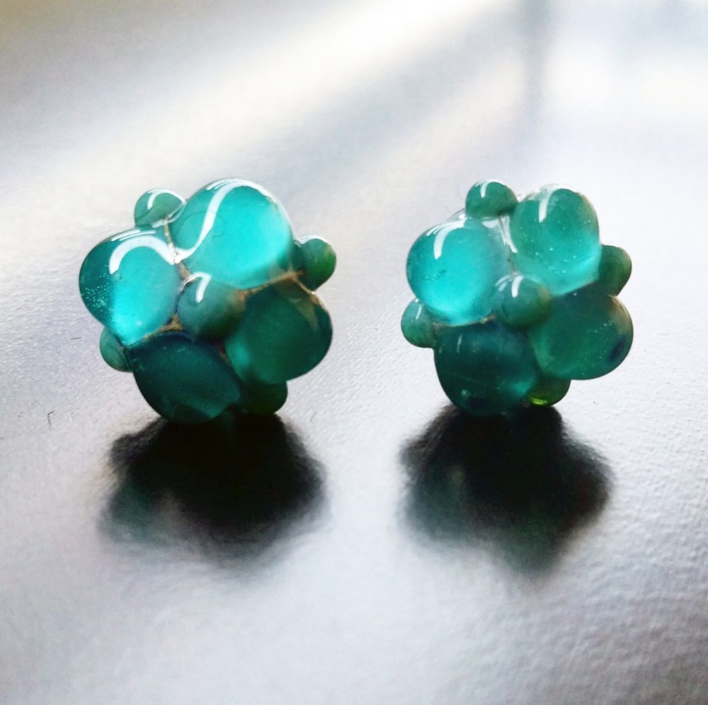 [:it]orecchini verde mare Alessia Fuga[:en]Murano glass earrings orecchini in vetro di Murano[:]