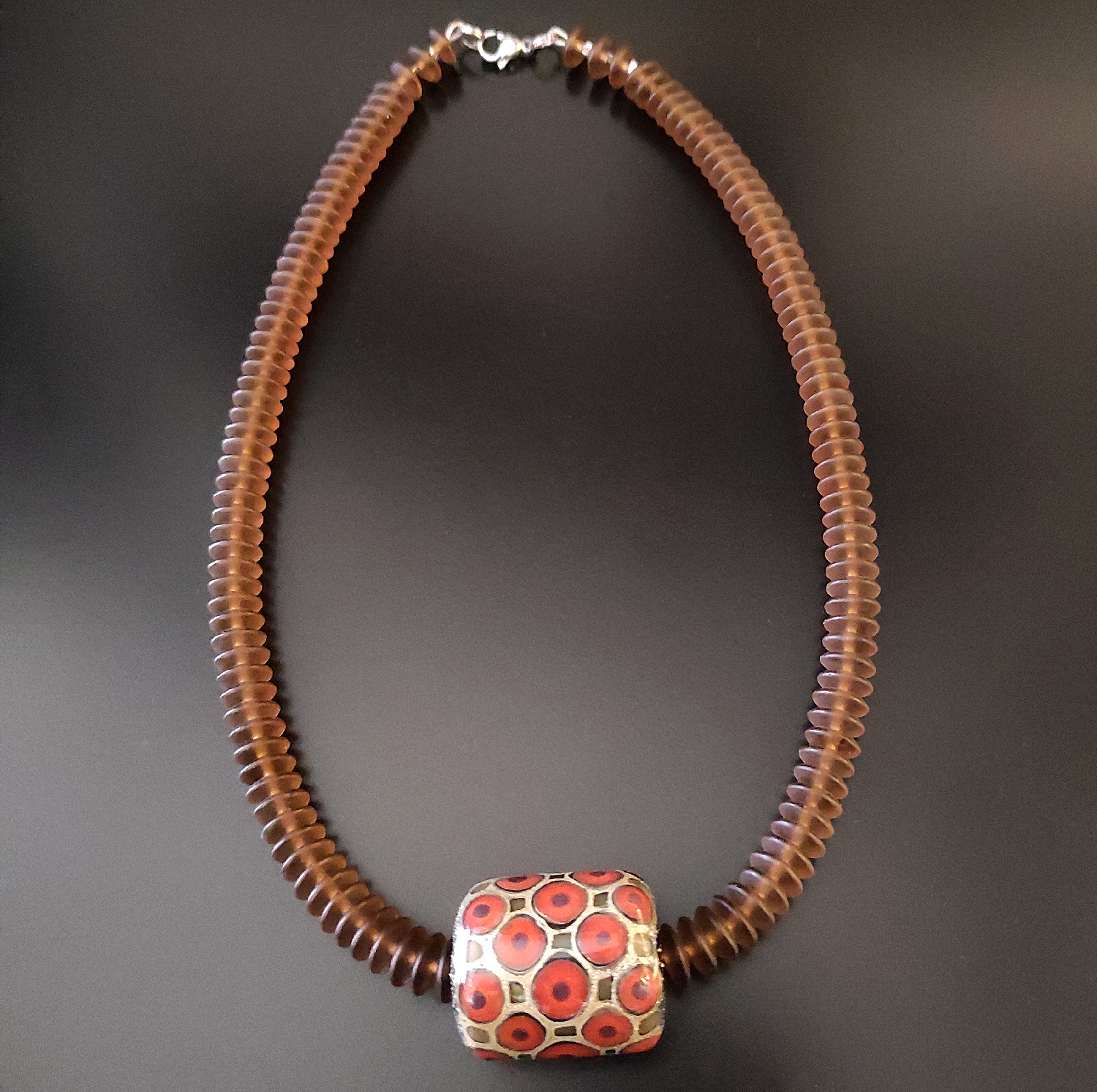 Autumn-Fenice-bead-necklace