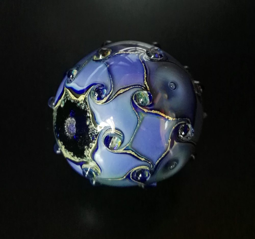 [:it]perla-fenice-inchiostro-twist-Alessia-Fuga[:en]Murano glass bead perla in vetro di Murano[:]