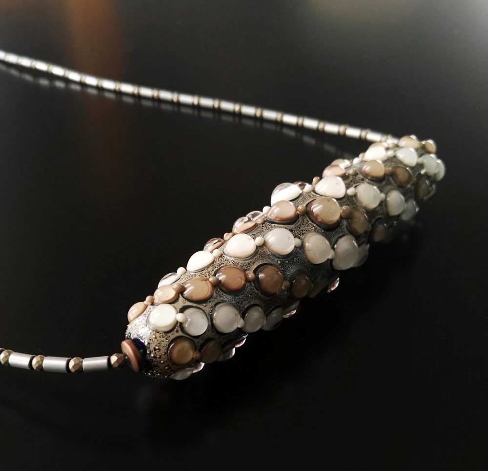 Perla in vetro di Murano - collezione Fenice