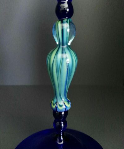 Murano glass goblet by Alessia Fuga