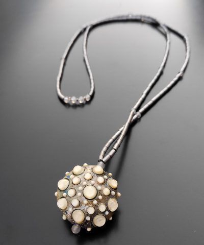 Collana ematite e vetro di Murano